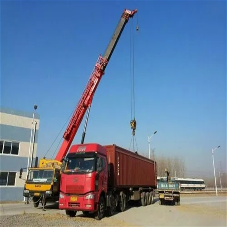 嘉兴秀洲哪里有租吊车的-租随车吊拉货