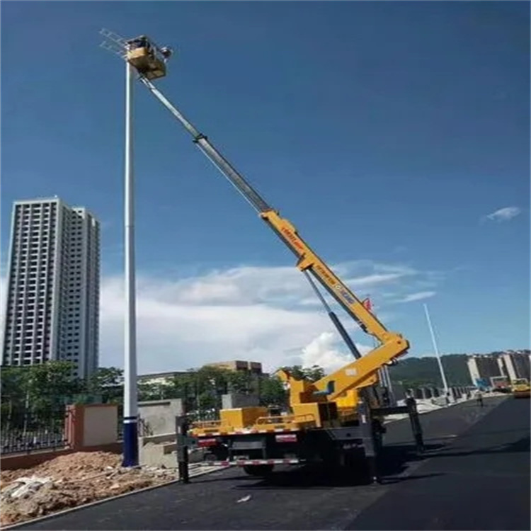 嘉兴秀洲维修路灯的曲臂升降车出租